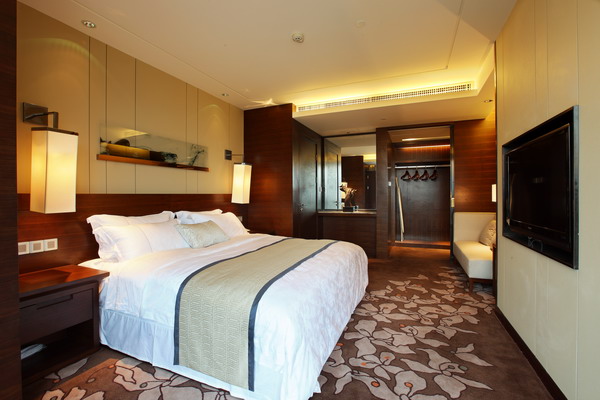 hotel double bed room bed/contemporary hotel bed