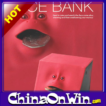 Funny Coin Bank Face Bank