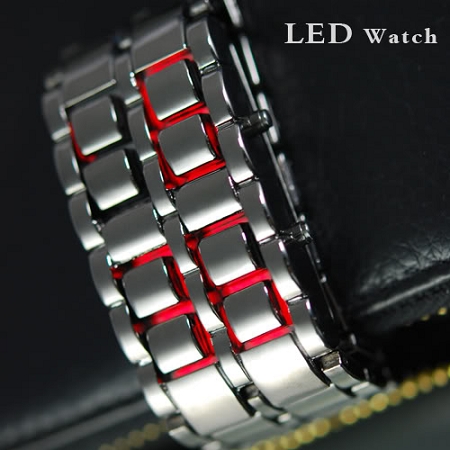 Japanese-inspired Lave  LED watch