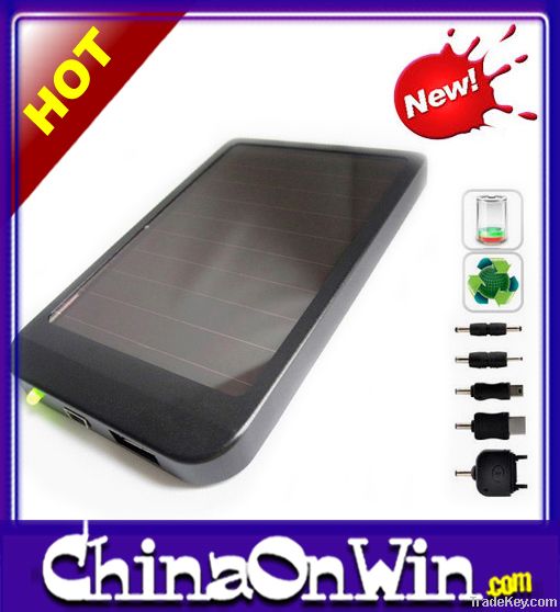 2600mAh Solar Panel USB Battery Charger for mobile MP3 MP4 PDA