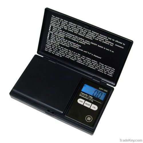 500g x 0.1g Digital Weigh Balance Jewelry Pocket Scale