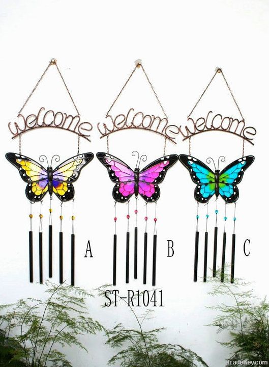 Beautiful Butterfly Design Wind Chime