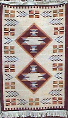 Machine Knotted Kilim