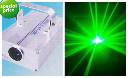 Green laser party light DJ lighting for disco club party