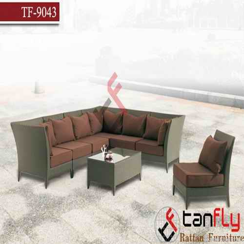 Garden rattan sofa furniture set