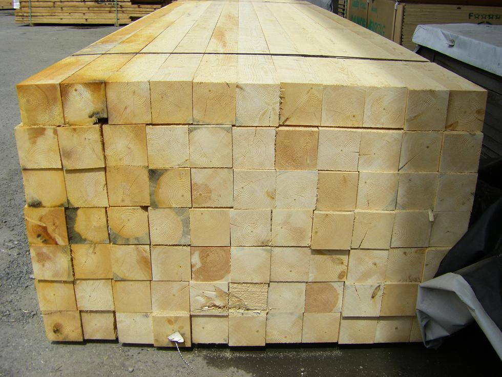 SPF Lumber  100x100mm