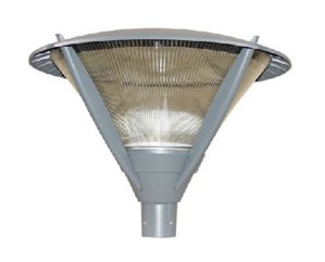 Flood lighting for induction lamp