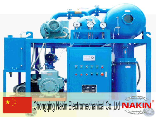 Double stages Vacuum Transformer Oil Filtration Machine