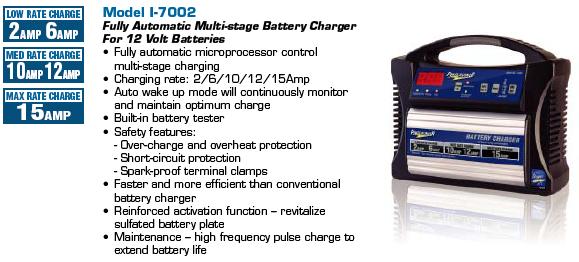 Fully Automatic Multi-Stage Battery Charger for 12 Volt Batteries