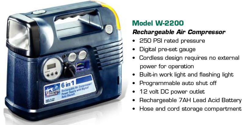 Rechargeable Air Compressor