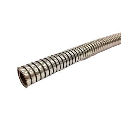 Stainless steel flexible electrical cable conduit