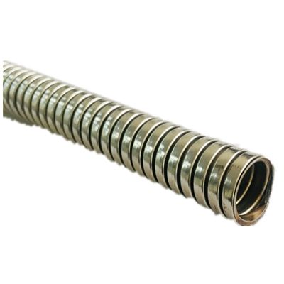 Stainless steel flexible electrical cable conduit