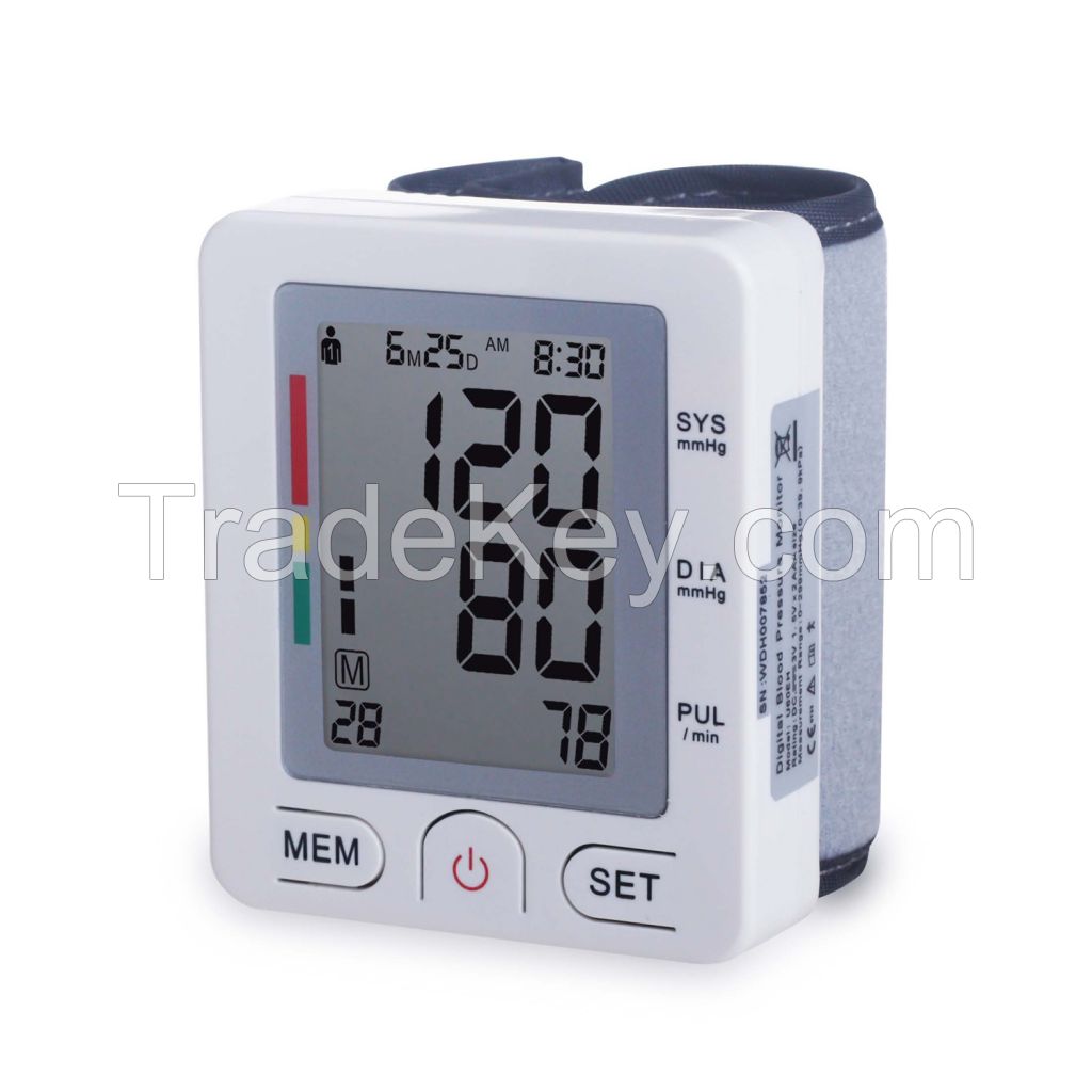 Bluetooth Wrist Blood Pressure monitor