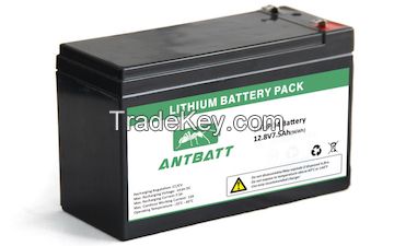 LiFePO4 12.8V7.5Ah Battery Pack for Lead Acid Replacement