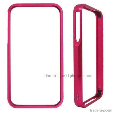 Mobil Phone Case For iPhone 4 With Aluminum Bumper