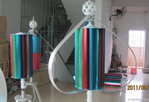 100W Cage-type Vertical Axis Wind Turbine Generator