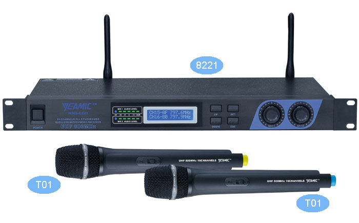 UHF Wireless Microphone System (WMS-8221T01S)