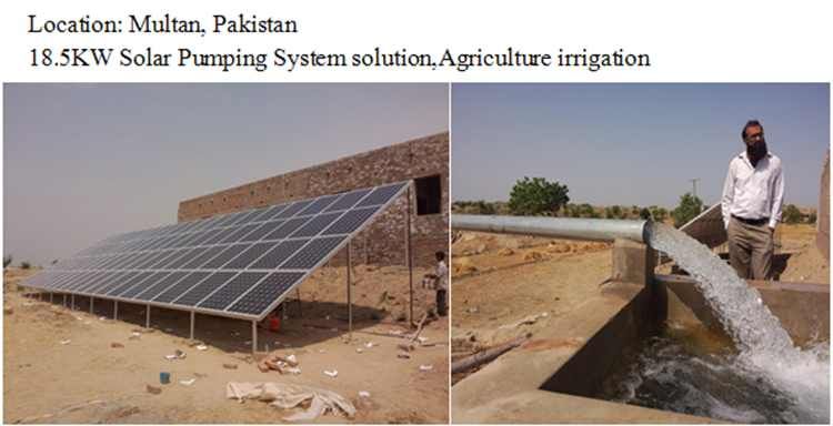 Solar pumping inverters  system