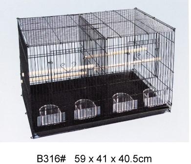 pet metal cage AND bed