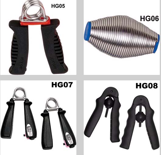 Small exercise accessories (handgrips,chest expander,training sets)