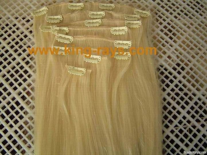 Luxury Blonded Silky Straight Remy Clip in Hair