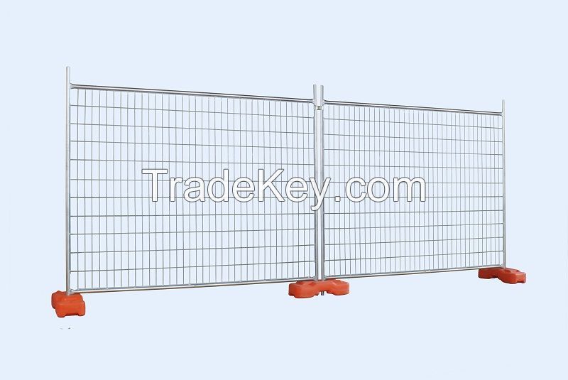 AS 4687 standard 2.4x2.1m size galvanized temporary fencing panels