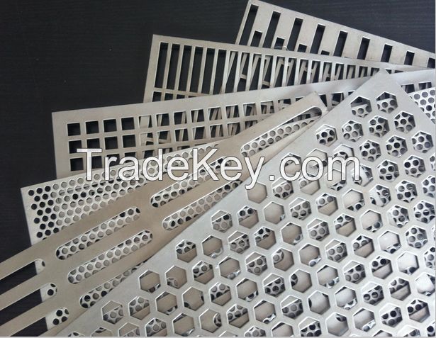 Mild steel or plain steel perforated metal for sifting