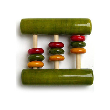 Wooden Abacus Rattle