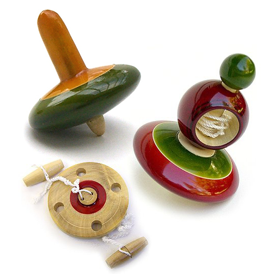 Wooden Spinners