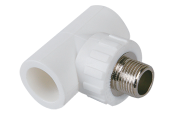 ppr pipe fittings male female  equal  thread tee