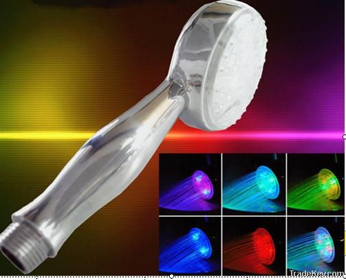LED Rainbow colors changing hand shower head