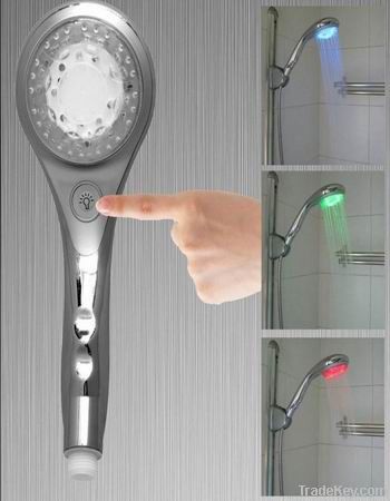 bathroom sets led shower head