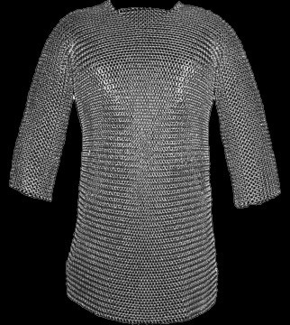 Chain mail, Armour, Helmet, Gambeson