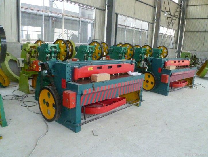 mechanical motor drive shearing machine, sheet metal shearing machine