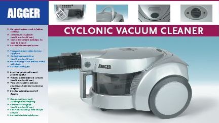 Cyclonic Vacuum Cleaner 1200-1400W