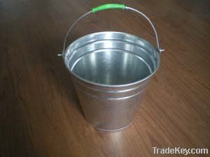 Galvanized bucket