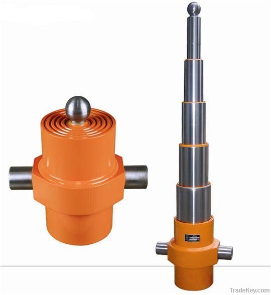 telescopic hydraulic cylinder
