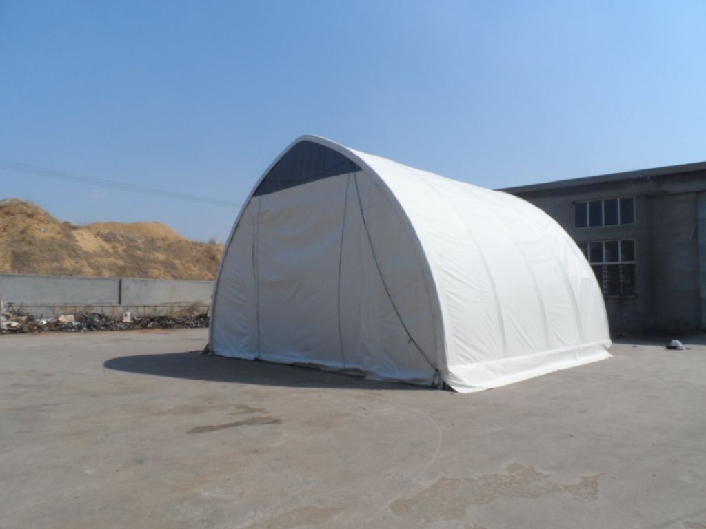 7m Wide Rectangle Tubing Fabric Building, Storage Shelter, Portable Garage