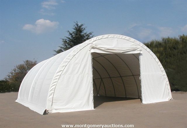 9m Wide Semicircle Fabric Carport, Temporary Building, Storage Shelter, Portable Garage