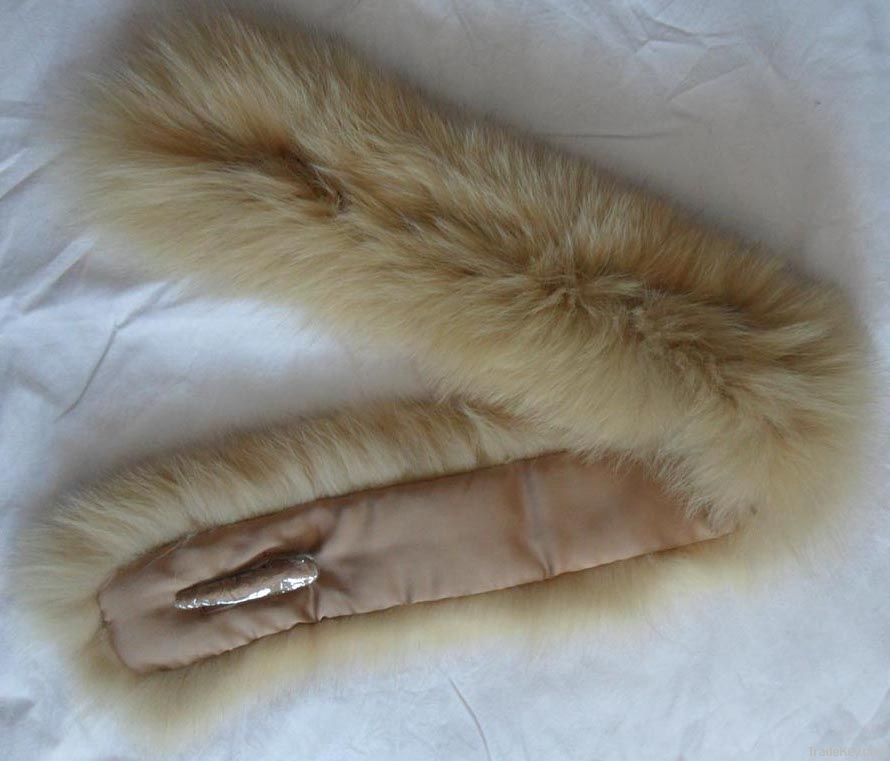 tongchem fox fur scarf