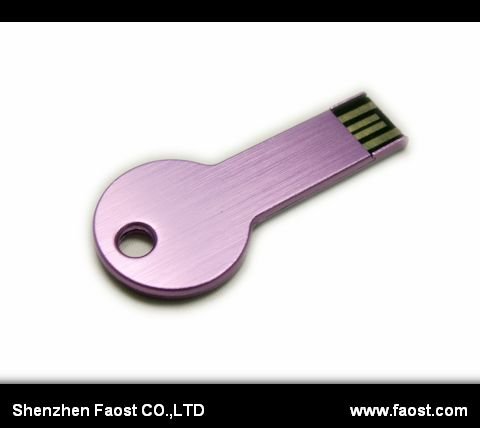 metal key usb flash pen drive promotion gift