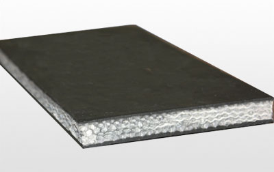 Solid woven conveyor belt (PVC)