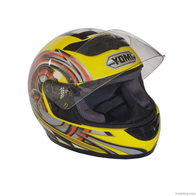 Full face motorcycle helmet YF--06(Y)