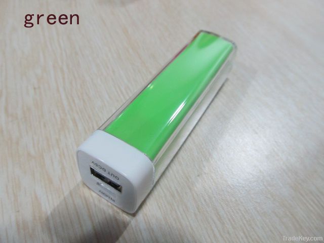 Portable power bank 2200mAh capacity power pack