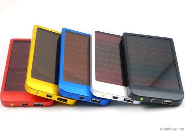 600MAH Solar Battery Panel Charger portable power bank