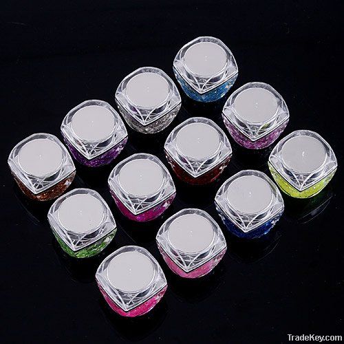 12 Colors Nail Paillette Art Decoration Sticker