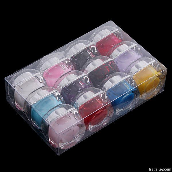 12 Color Nail UV Gel + Nail Brush