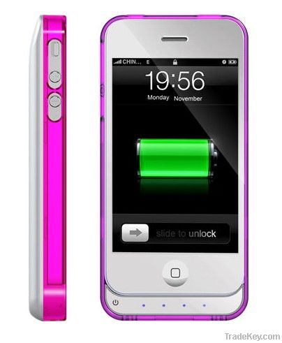 colorful bumper power pack for iphone4