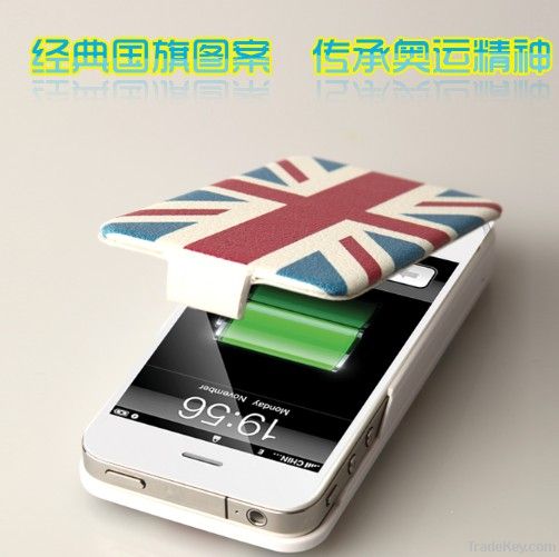external battery power case for iphone 4/4S