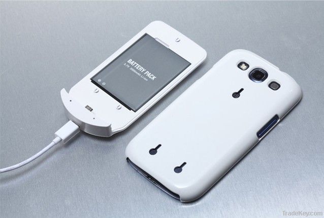 2500mAh External Backup Battery Case for Samsung Galaxy i9300